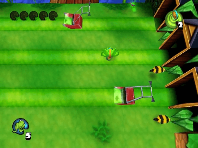 Frogger 2 Swampy's Revenge screenshot 4 for Sega Dreamcast